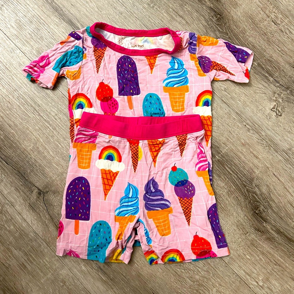 Little Sleepies Rainbow Sprinkles jammies
